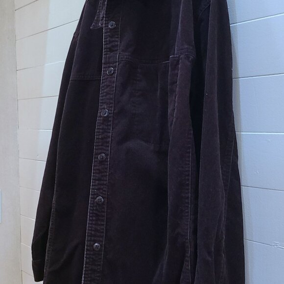 Womens Heavyweight Relaxed Corduroy Shirt - Picture 4 of 5